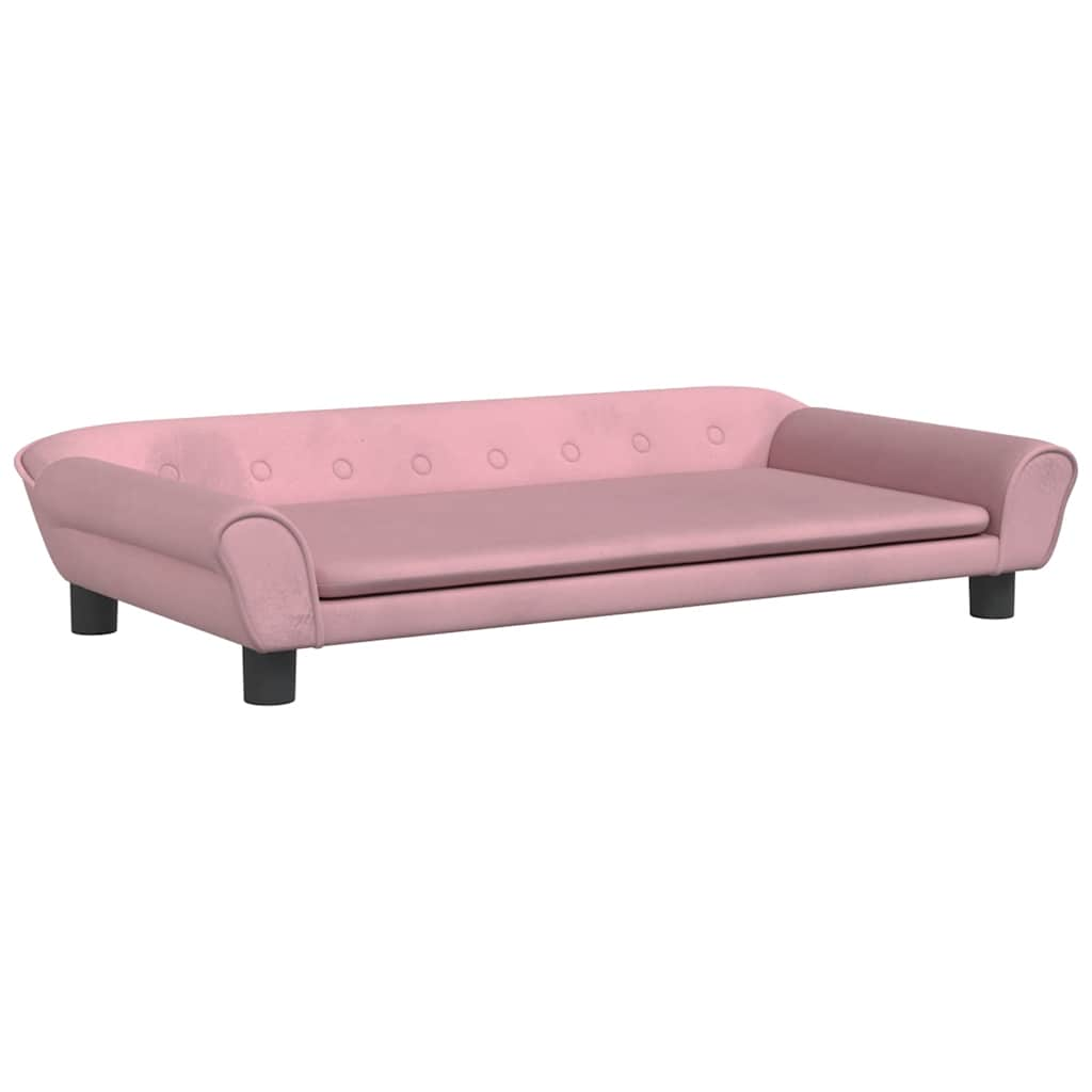 Vidaxl Cante per cani 100x50x21 cm Velvet Pink