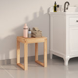 VidaXL Bathroom stool 40x30x46 cm Solid walnut wood