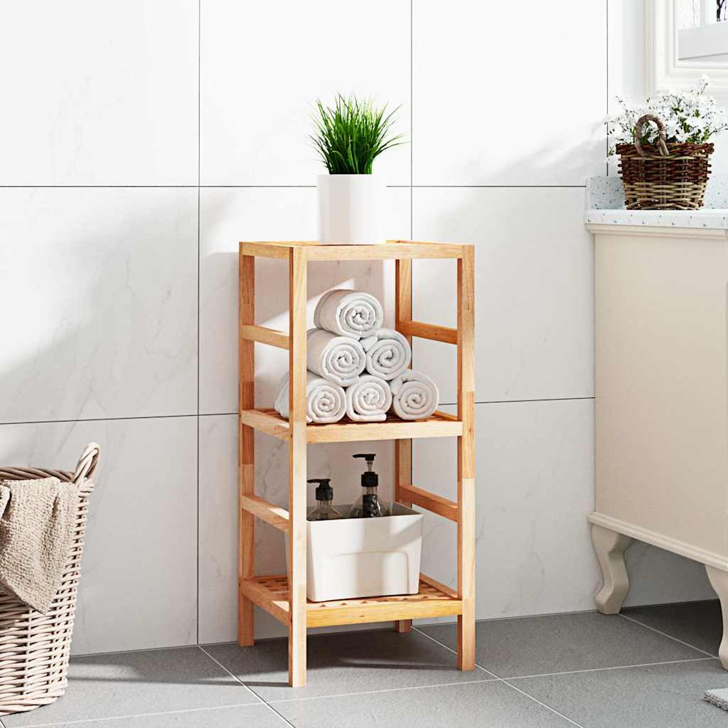 Vidaxl badkamerrekje 35,5x35,5x79 cm massief walnotenhout