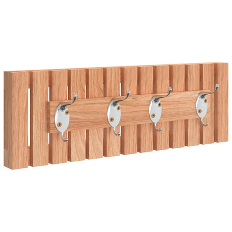 Vidaxl -Wandbedeckungsregal 42x8.5x14 cm Festes Walnussholz