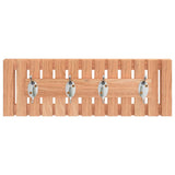 Vidaxl -Wandbedeckungsregal 42x8.5x14 cm Festes Walnussholz
