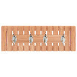 Vidaxl -Wandbedeckungsregal 42x8.5x14 cm Festes Walnussholz
