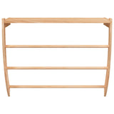 Vidaxl håndkle rack 60x25,5x49 cm fast valnøtt tre