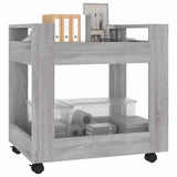 Vidaxl bureaukastje 60x45x60 cm bewerkt hout grijs sonoma eikenkleurig