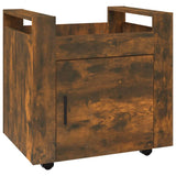 Vidaxl bureaukastje 60x45x60 cm bewerkt hout gerookt eikenkleurig