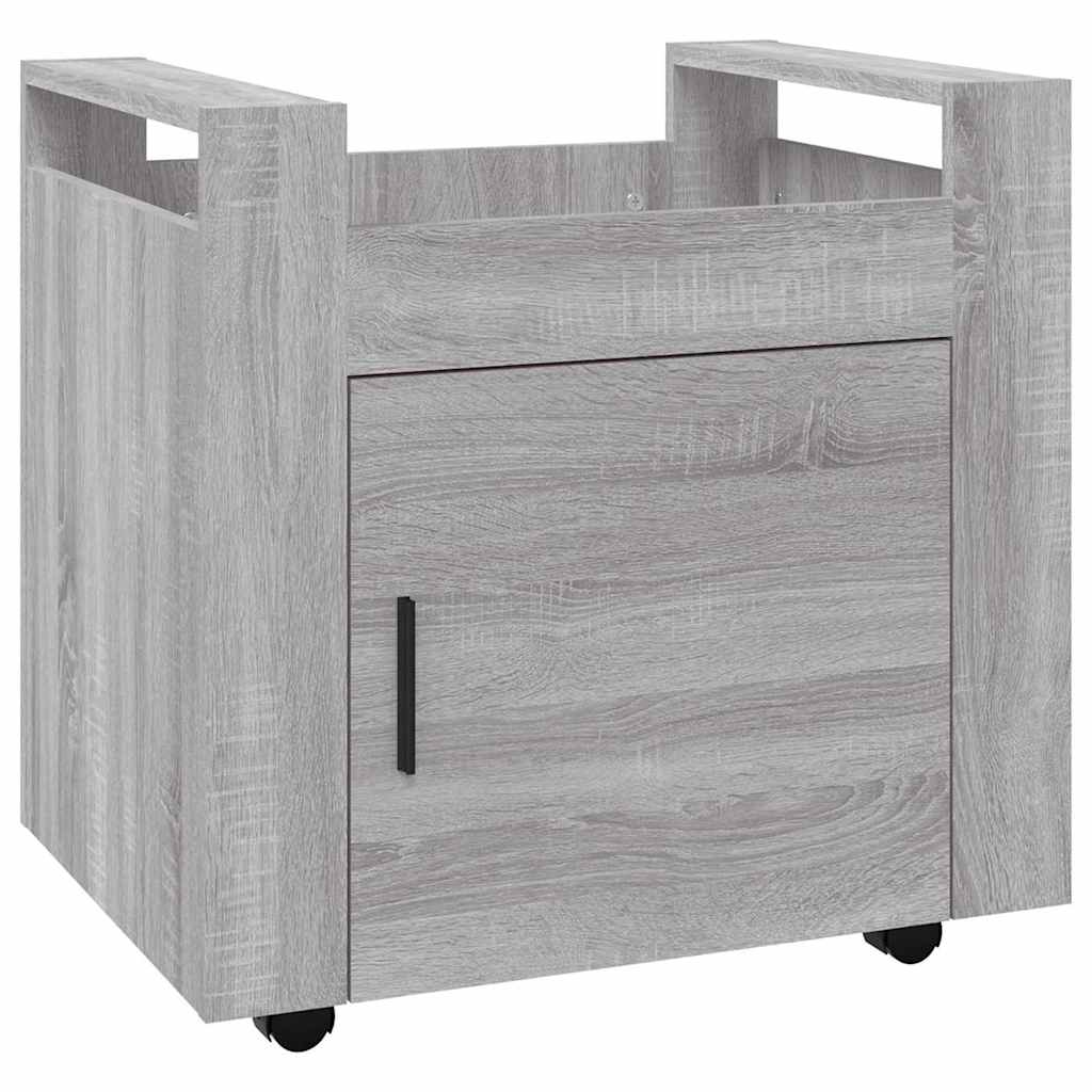 Vidaxl bureaukastje 60x45x60 cm bewerkt hout grijs sonoma eikenkleurig