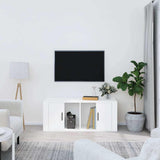 Vidaxl tv-meubel 100x35x40 cm bewerkt hout wit