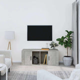Vidaxl tv-meubel 100x35x40 cm bewerkt hout betongrijs