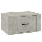 Vidaxl nachtkastje wandgemonteerd 50x36x25 cm betongrijs