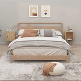 Vidaxl nachtkastjes 2 st wandgemonteerd 50x30x47 cm sonoma eikenkleur
