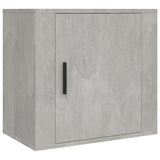 Vidaxl nachtkastje wandgemonteerd 50x30x47 cm betongrijs