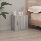 Vidaxl nachtkastje wandgemonteerd 50x30x47 cm grijs sonoma eikenkleur