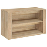 VidaXL shoe rack 75x35x45 cm processed wood Sonoma oak colored