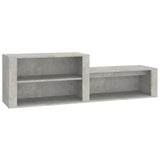 VidaXL shoe cabinet 150x35x45 cm edited wood concrete price