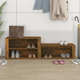 VidaXL shoe cabinet 150x35x45 cm Properted Wood Smoked Oak colored