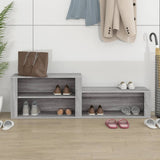 Vidaxx Schuhschrank 150x35x45 cm, fertiges Holz, Sonomagrau
