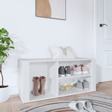 VidaXL shoe cabinet 100x35x45 cm Properted Wood White