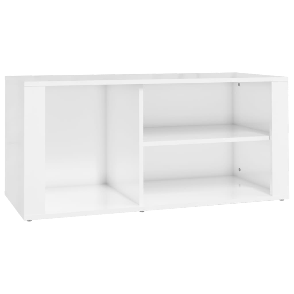 Vidaxx Schuhschrank 100x35x45 cm lackiertes Holz Hochglanz weiß