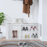 Vidaxx Schuhschrank 100x35x45 cm lackiertes Holz Hochglanz weiß