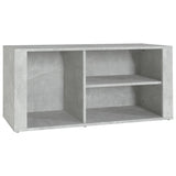 VidaXL shoe cabinet 100x35x45 cm edited wood concrete price