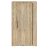 Vidaxl dressoir 40x33x70 cm bewerkt hout sonoma eikenkleurig