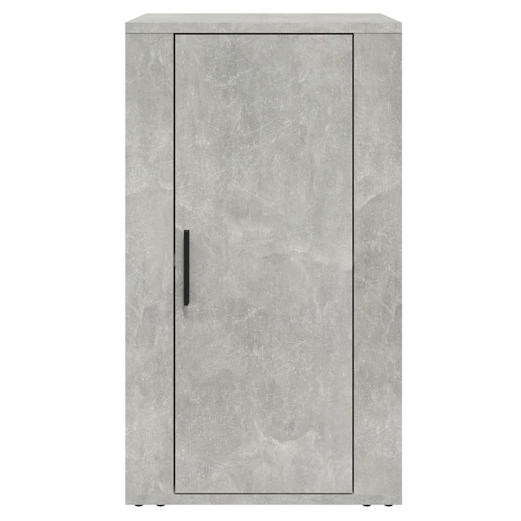 Vidaxl dressoir 40x33x70 cm bewerkt hout betongrijs