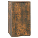 Vidaxl dressoir 40x33x70 cm bewerkt hout gerookt eikenkleurig