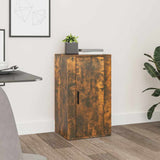Vidaxl dressoir 40x33x70 cm bewerkt hout gerookt eikenkleurig