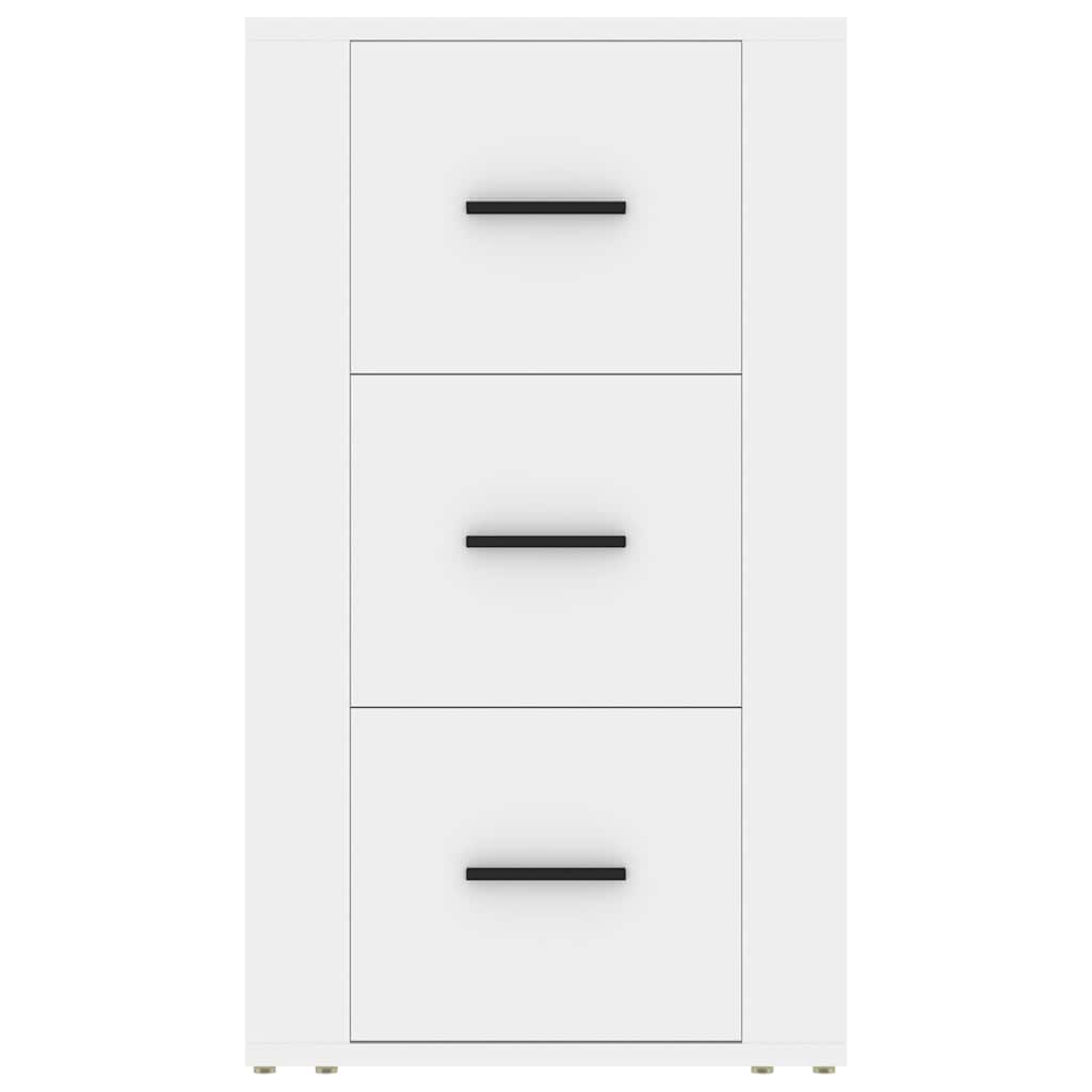 Vidaxl dressoir 40x33x70 cm bewerkt hout wit