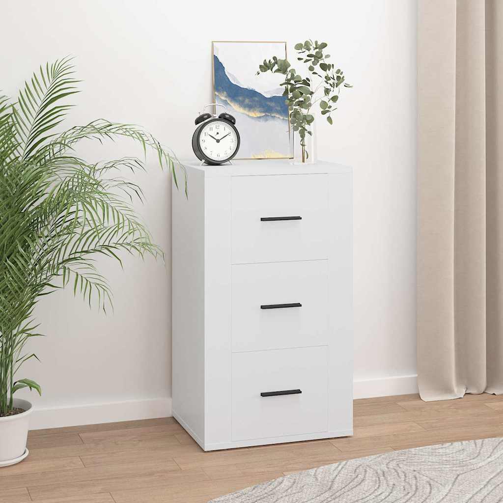 Vidaxl dressoir 40x33x70 cm bewerkt hout wit