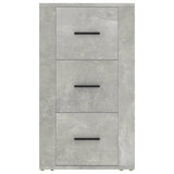 Vidaxl dressoir 40x33x70 cm bewerkt hout betongrijs