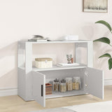 Vidaxl dressoir 80x30x60 cm bewerkt hout wit