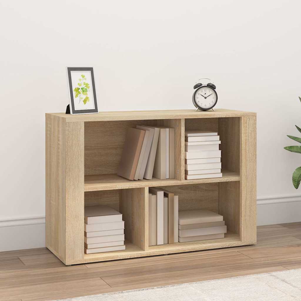 Vidaxl dressoir 80x30x54 cm bewerkt hout sonoma eikenkleurig