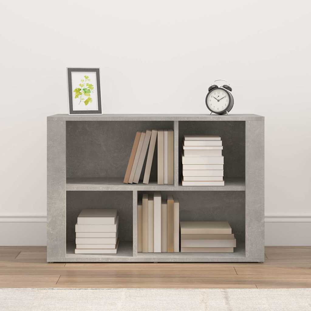Vidaxl dressoir 80x30x54 cm bewerkt hout betongrijs