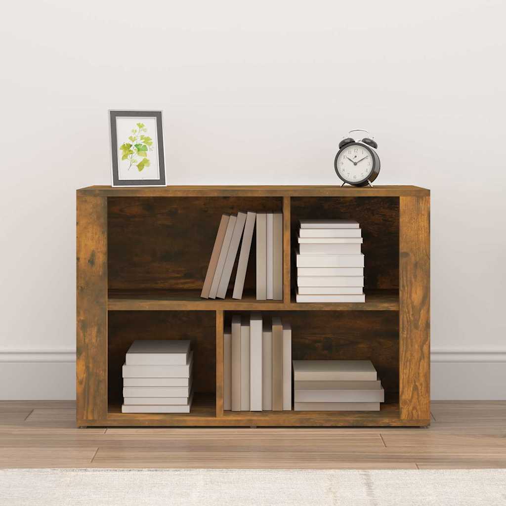 Vidaxl dressoir 80x30x54 cm bewerkt hout gerookt eikenkleurig