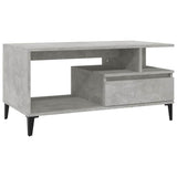 Vidaxl salontafel 90x49x45 cm bewerkt hout betongrijs
