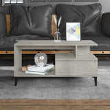 Vidaxl salontafel 90x49x45 cm bewerkt hout betongrijs