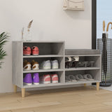 Vidaxx Schuhschrank 102x36x60 cm Holzwerkstoff betongrau