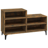 Vidaxl Schong Cabinet 102x36x60 cm Propertéiert Holz gefëmmt OK faarweg