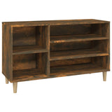 Vidaxl Schong Cabinet 102x36x60 cm Propertéiert Holz gefëmmt OK faarweg