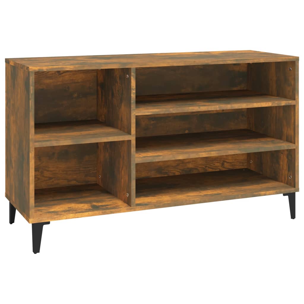 Vidaxl Schong Cabinet 102x36x60 cm Propertéiert Holz gefëmmt OK faarweg