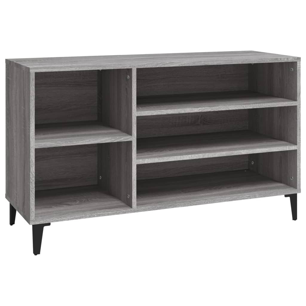 Vidaxl Cabinet da scarpe 102x36x60 cm Properpata Sonoma Grey