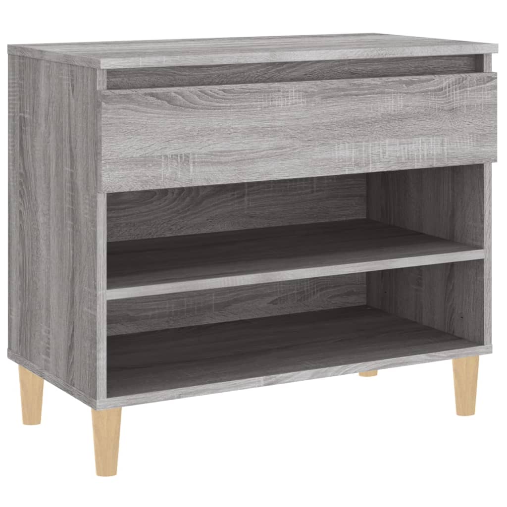 Vidaxl Schong Cabinet 70x36x60 cm Propertéiert Holz Sonoma Grey