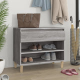 Vidaxl Schong Cabinet 70x36x60 cm Propertéiert Holz Sonoma Grey