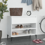 Vidaxl Schuhschrank 70x36x60 cm propertiertes Holz weiß