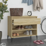 Vidaxl Shoe cabinet 70x36x60 cm Properted Wood Sonoma Oak colored