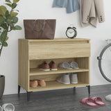 Vidaxl Shoe cabinet 70x36x60 cm Properted Wood Sonoma Oak colored