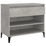 Vidaxx Schuhschrank 70x36x60 cm Holzwerkstoff betongrau