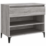 Vidaxl Schuhschrank 70x36x60 cm propertiertes Holz Sonoma Grey