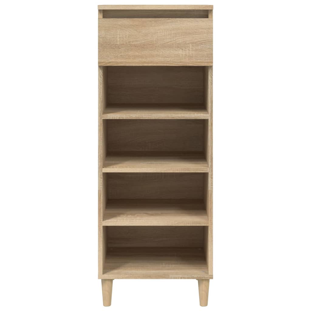 Vidaxl Shoe Cabinet 40x36x105 cm Vlastní dřevo Sonoma Oak Colored